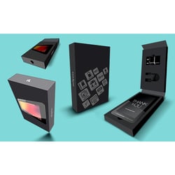 Box packaging for a tablet