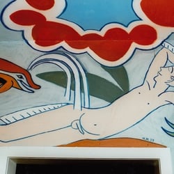 der Hain,Wandmalerei(Ausschnitt 4); 2001
