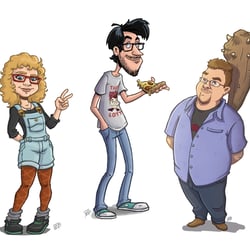 Character Designs „Kollegen“