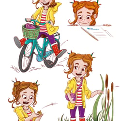 Characterdesign Laura