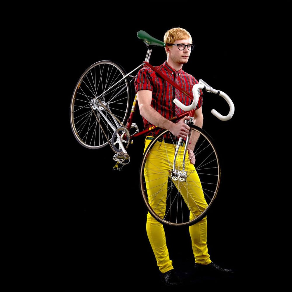 bicycle fashion photo session