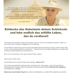 Salespage „Schicksalsgesetze“