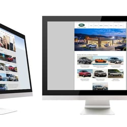 Website Landrover Coburg