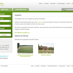 Website Wordpress – Acker, Wald & Wiese