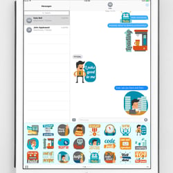iChat Sticker