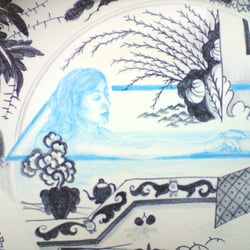 Badende / bathing woman detail