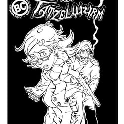 Promo für den Comic „Der Tatzelwurm“