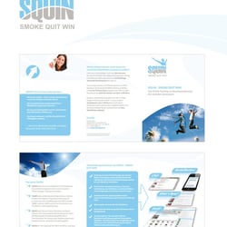 SQUIN – Logoentwicklung & Flyerproduktion