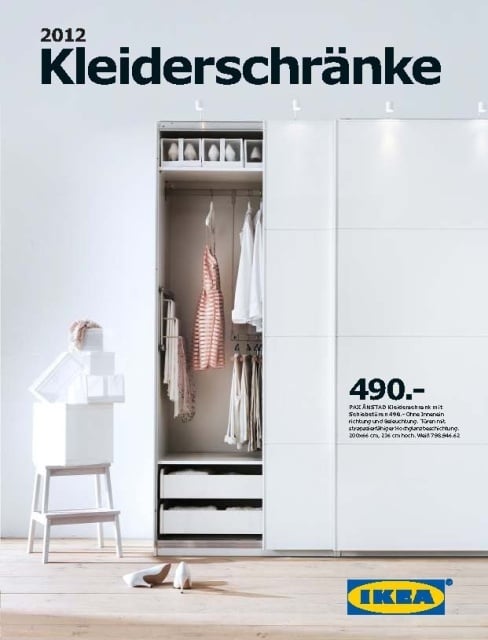 Range Brochure Wardrobes 2012 Seite 01