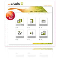 Lehrfilm/Videotutorial zur Markteinführung der Agentursoftware „Skala“