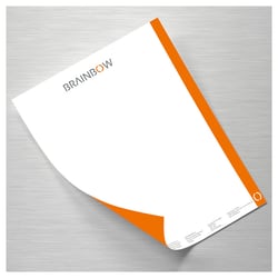 Briefbogen Brainbow