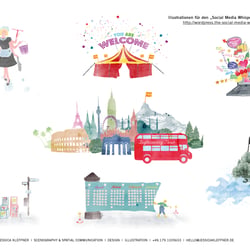 Illustrationen, editorial