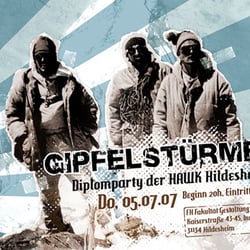 Flyerdesign „Gipfelstürmer“