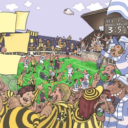 KAKTUS – Kinderzeitschrift, Wimmelbild – Illustration