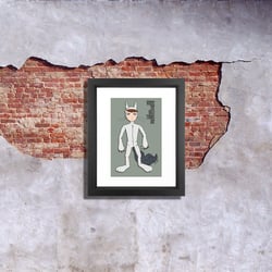 Where The Wild Things Are as a print.