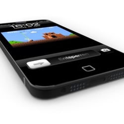 iPhone 5S Designstudie schwarz