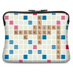 Laptoptasche scrabble
