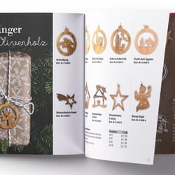 Weihnachtskatalog Innenseite