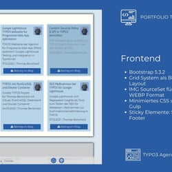 Frontend mit Bootstrap 5.3.2