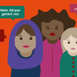 Illustrationen für FGM-Infoflyer