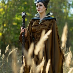 Maleficent Cosplay Vorher