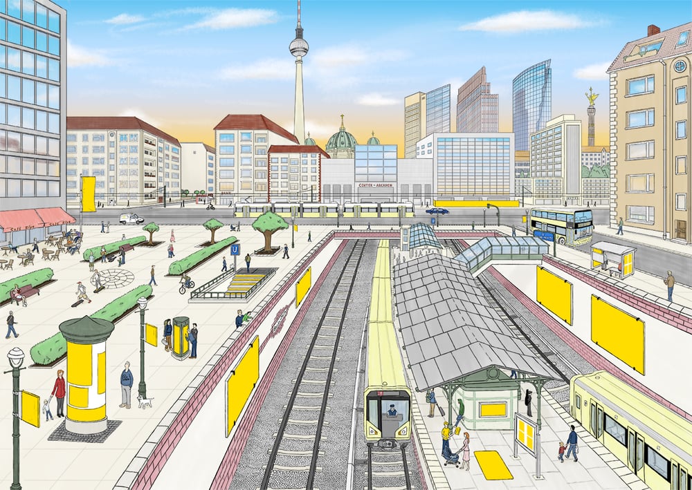 City scene