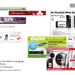 Grafikdesign für discount24/otto group
