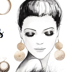 Accessoires, Fashion Illustration, Modeillustration