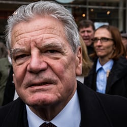 Besuch in Bonn: Bundespräsident Joachim Gauck 2017