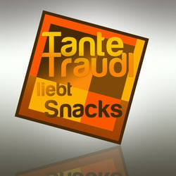 Logo Design „Tante Traudl liebt Snacks“
