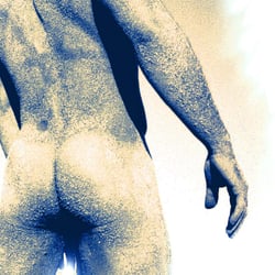 Original 1.oo x 1.oo auf Leinen, handkoloriert – body gepaintet