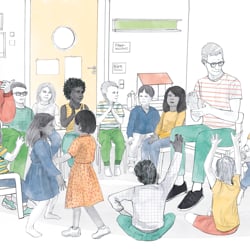 Kindergartengruppe