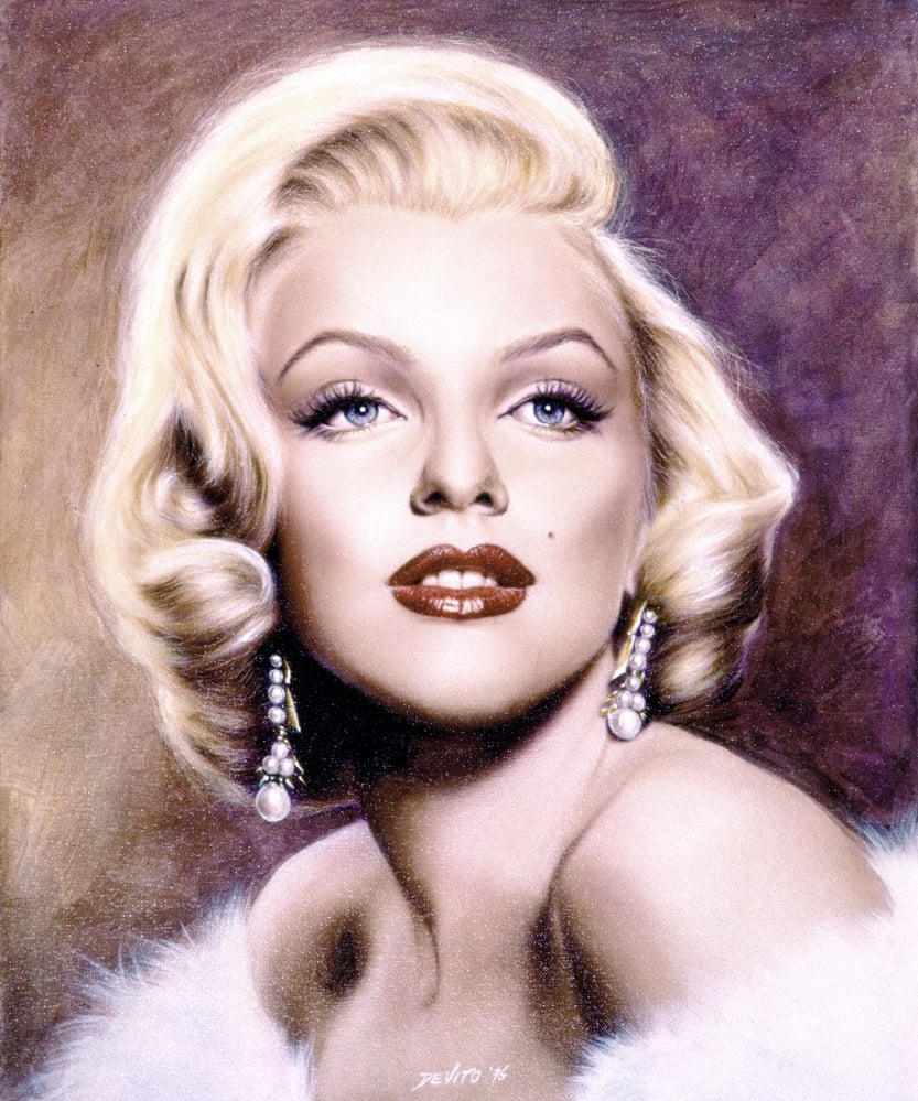 marilyn in white (1996)
