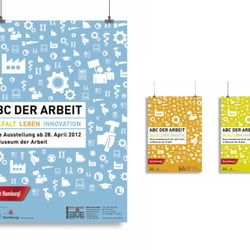 „Museum der Arbeit“ Gestaltung des Erscheinungsbildes und diverser Werbemittel