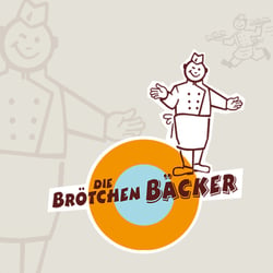 Backshop, Bild-und Wortmarke mit Sympathiefigur
