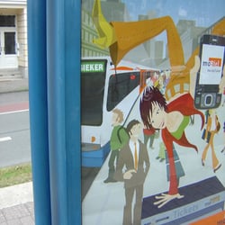 moBiel GmbH – HandyTicket für Bielefeld – Vektor Illustration