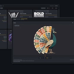 Galerie und Finishing: Motive organisieren, bearbeiten und für die Produktion vorbereiten