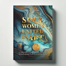 Buchcover Variante – Türkis Gold