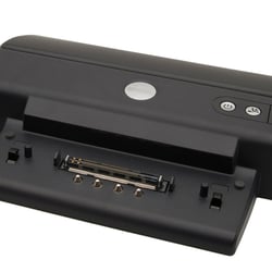 Docking-Station für Notebook, perpektivische Ansicht für Verkauf über ebay