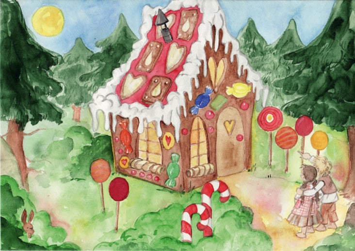 Eingesetzt für ein Faltblatt „Adventsbasar“