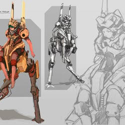 Digitale Illustration – Science Fiction – Walker