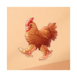 Schühnchen – Stickerdesign