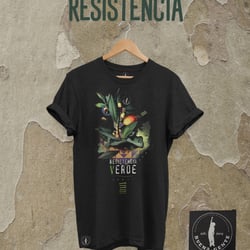 T-Shirt – Motiv Resistencia Verde