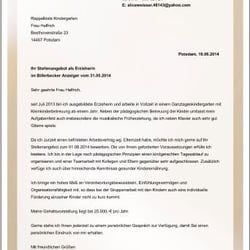 Bewerbungsvorlage Anschreiben 7