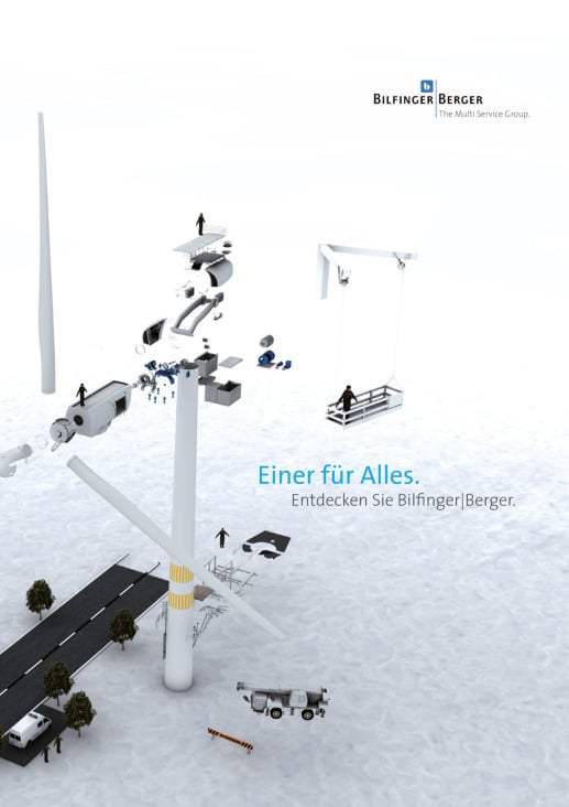 Bilfinger | Berger Marketingkonzept Titel