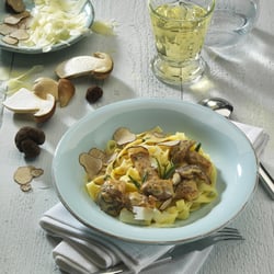 Pasta mit Steinpilzen