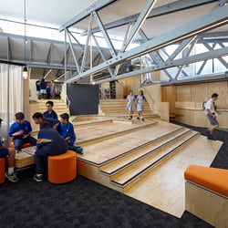 St Monicas College Library Conversion by Branch Studio Architects. Epping, Australia.