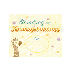 Handlettering Einladung