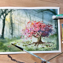 Kirschblüten Baum