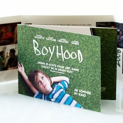 Klappflyer für den Film „Boyhood“